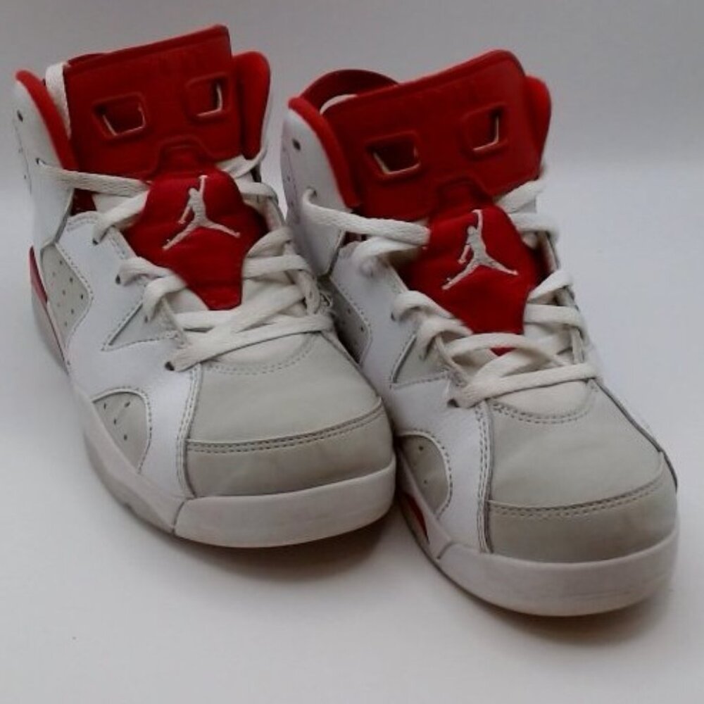 Nike Air Jordan 6 Retro‎ BP White Red Gray Kids 2.5 Y | GOAT Verified